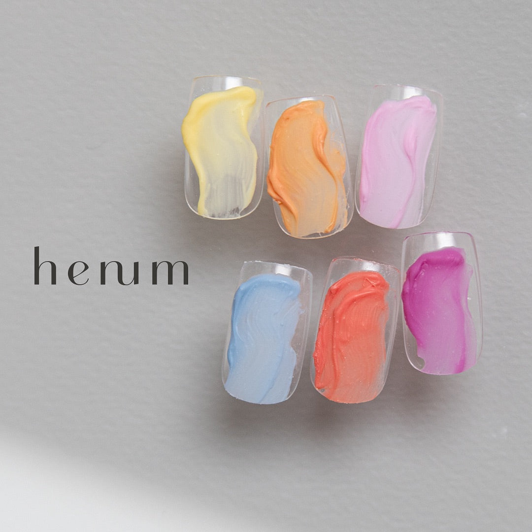 Henum Paste Gel Collection #2 - 6 Color Set