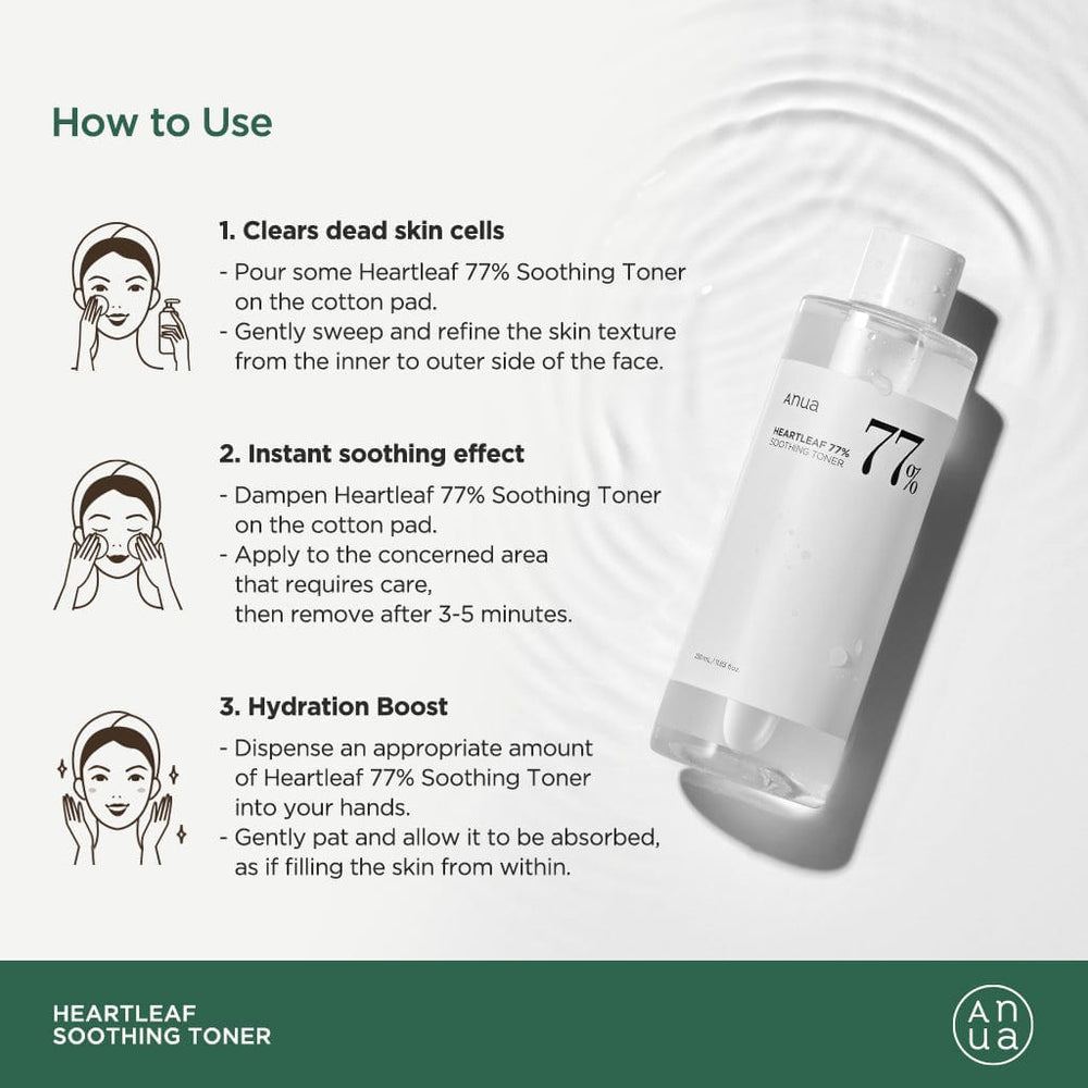 [ANUA] Heartleaf 77% Soothing Toner 250ml