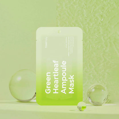 [Freemay] Green Heartleaf Ampoule Mask 10ea