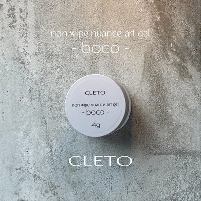 Cleto Non Wipe Nuance Art Gel Boco