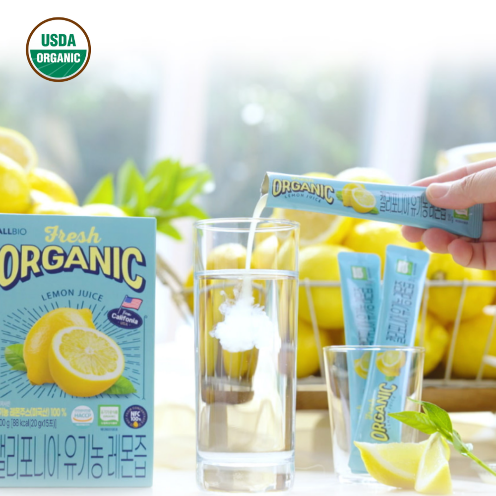 [ALLBIO] California Lemon Juice Sticks 20g x 15ea