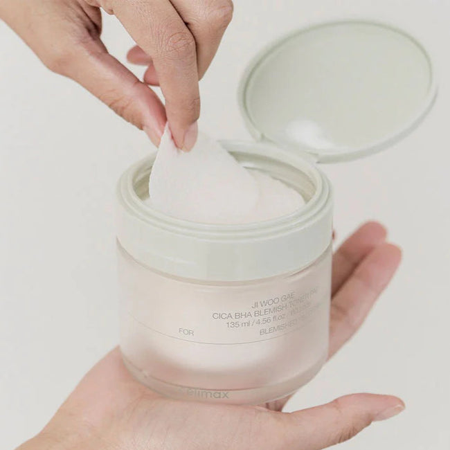 [celimax] Ji Woo Gae Cica BHA Blemish Toner Pad (60pads)