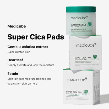 [Medicube] Super Cica Toner Pad (70 pads)