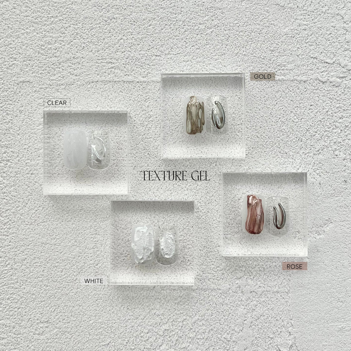 Mithmillo Texture Gel Series (4 Color)