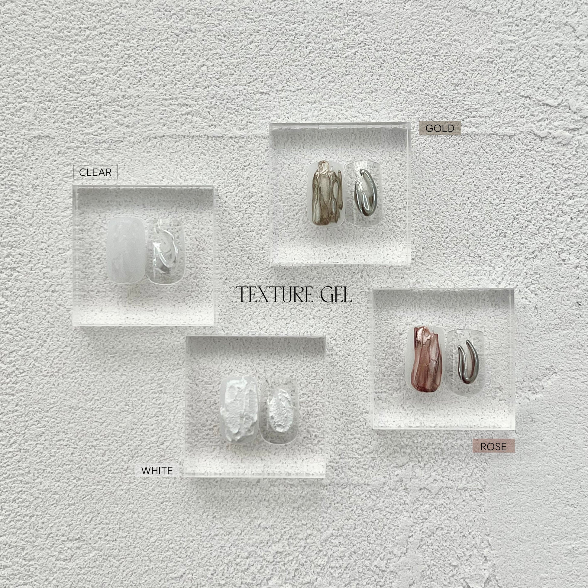 Mithmillo Texture Gel Series (4 Color)