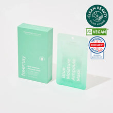 [Freemay] Blue Moisture Ampoule Mask 10ea