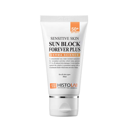 Sensitive Skin Sun Block Forever Plus [SPF 50+/PA+++] - Image 1