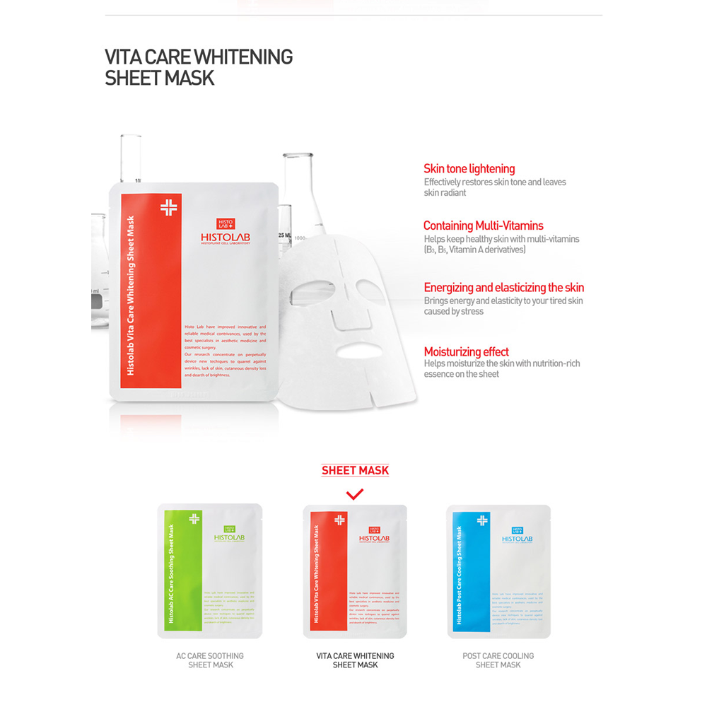 Histolab Vita Care Whitening Sheet Mask - Image 3