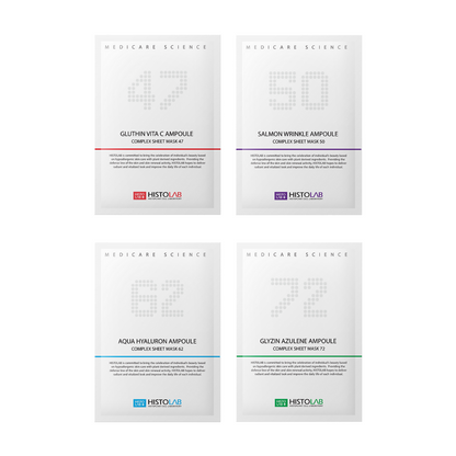 Ampoule Complex Sheet Mask Sampler Bundle (4-pack) - Image 1