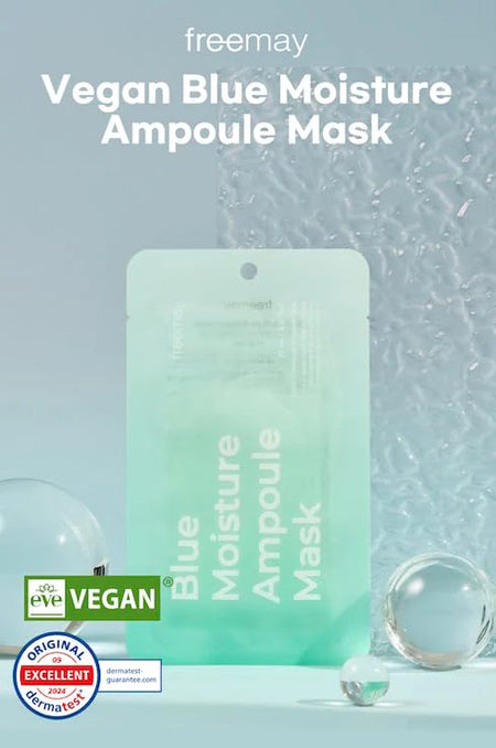 [Freemay] Blue Moisture Ampoule Mask 10ea