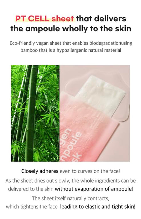 [Freemay] Pink Collagen Ampoule Mask 10ea