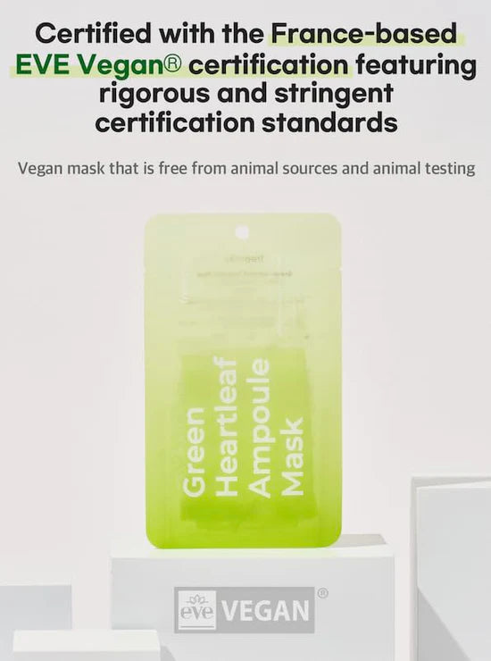 [Freemay] Green Heartleaf Ampoule Mask 10ea