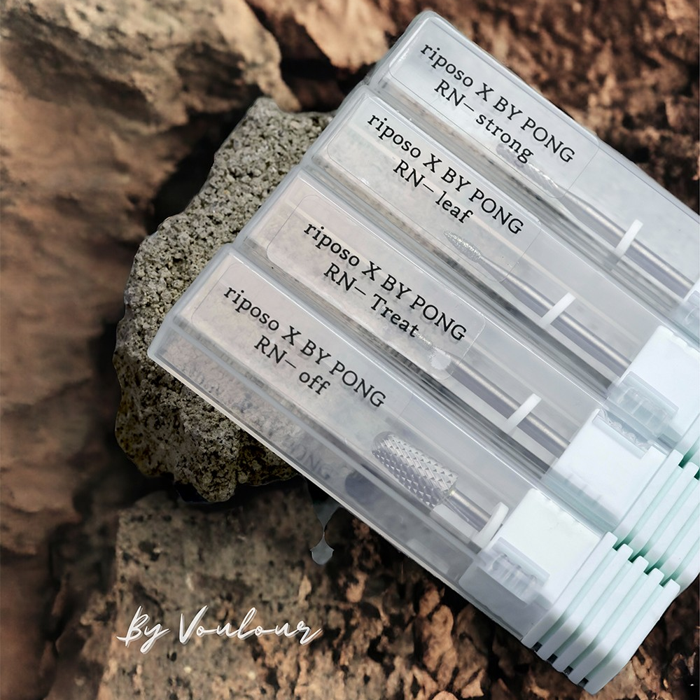 riposo x By pong RN Nail Bit (4 Types)