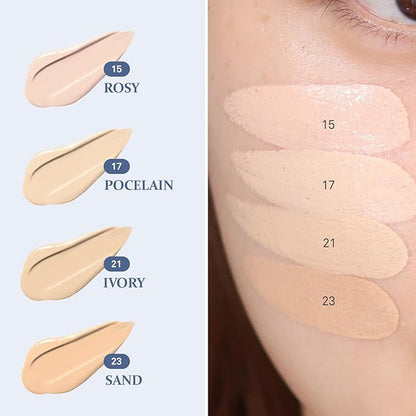 [hince] SECOND SKIN MESH MATTE CUSHION 21 IVORY 12g