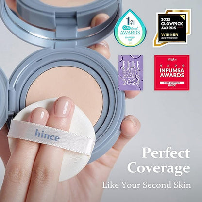[hince] SECOND SKIN MESH MATTE CUSHION 21 IVORY 12g
