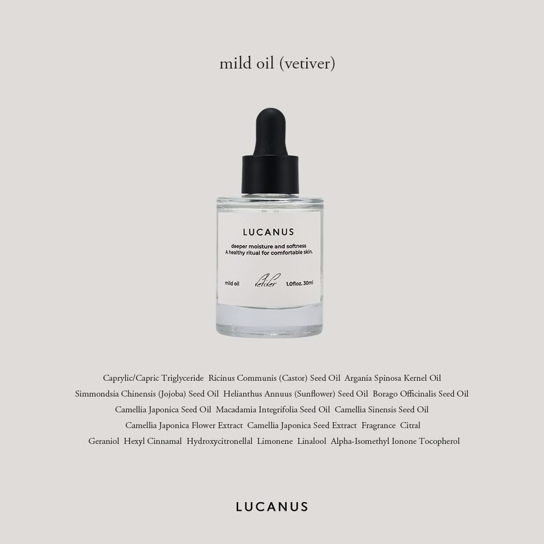 Lucanus Mild Oil - Vetiver