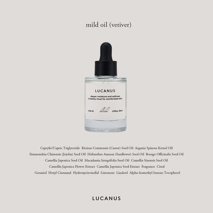 Lucanus Mild Oil - Vetiver