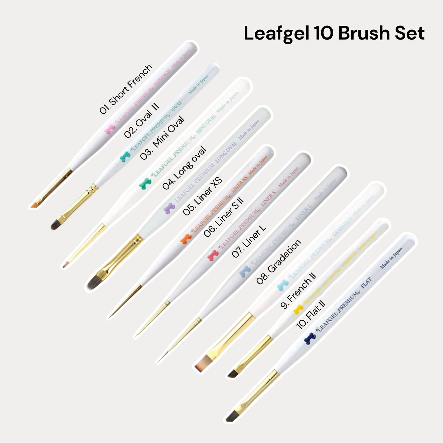 Leafgel 296 Color Full Set