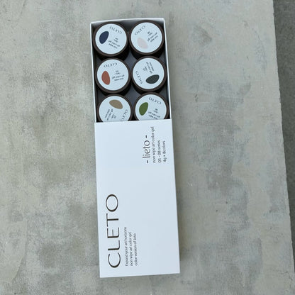 Cleto Non Wipe Art Color Gel Lieto (8 color)