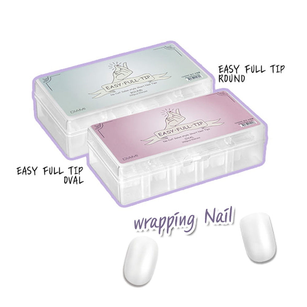 Diami Canoe Easy Full Nail Tip