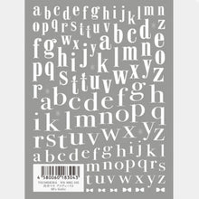 Tsumekira Letter Nail Stickers