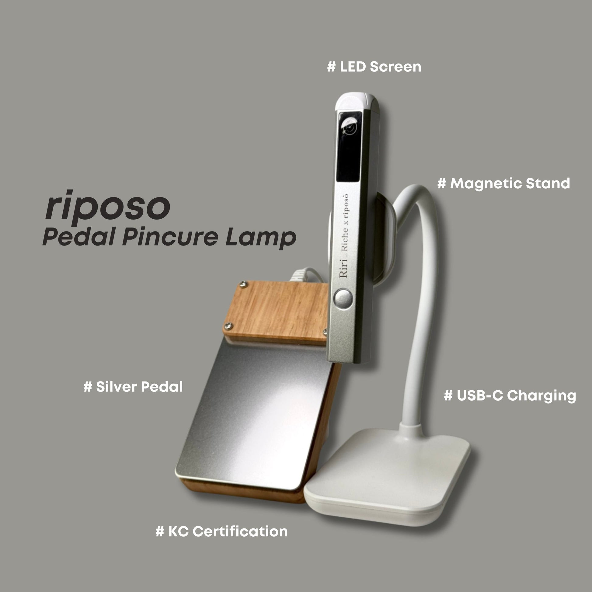 riposo Riri Pedal Lamp