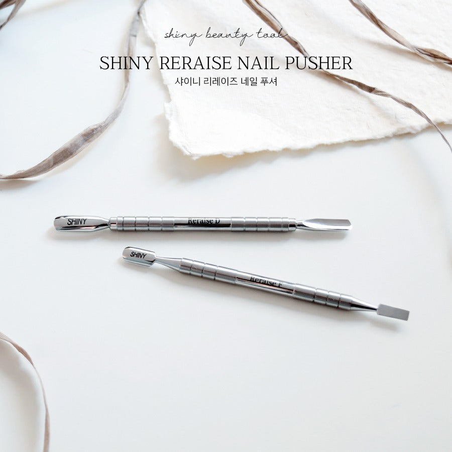 SHiNY Reraise Cuticle Pusher
